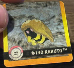 1999 Artbox Pokemon Action Flipz - Premier Edition Kabuto/Kabutops #22 - Image 2
