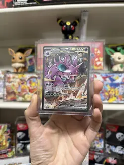 Pokemon Team Rocket's Nidoking ex 233/182 Destined Rivals SIR - Image 1