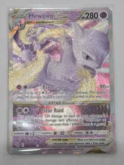 The Pokemon Company Mewtwo VSTAR 031/078 Pokemon GO Ultra Rare Holo 280HP Eng - Image 1
