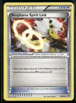 Ampharos Spirit Link 70/98 Uncommon Ancient Origins Pokemon Lightly Played - Image 1