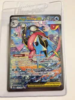 Pokemon Mega Greninja EX 116/086 SAR Full Art Secret Rare NM/Mint CR Set - Image 1