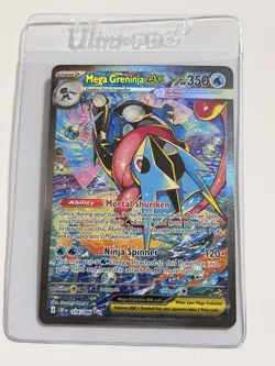 Pokemon Mega Greninja EX 116/086 SAR Full Art Secret Rare NM/Mint CR Set - Image 2