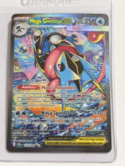 Pokemon Mega Greninja EX 116/086 SAR Full Art Secret Rare NM/Mint CR Set - Image 4