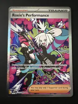 Roxie's Performance 121/086 Special Illustration Rare Pokemon Chaos Rising - Image 1