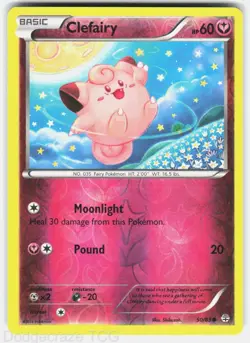 Clefairy 50/83 Common Generations Pokemon Reverse Holo NM - Image 1