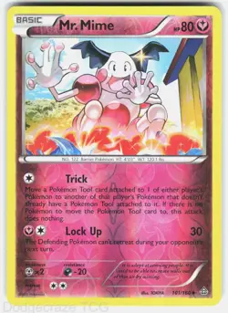 Mr. Mime 101/160 Uncommon Primal Clash Pokemon Reverse Holo NM - Image 1