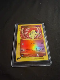 Pokemon Cyndaquil 105/165 Expedition Reverse Holo Rare 2002 English TCG WOTC - Image 3