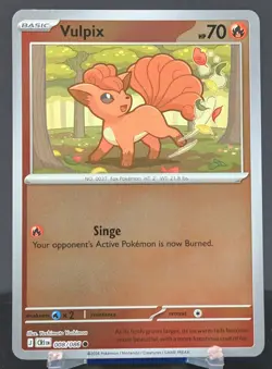 Pokemon Vulpix #008/086 English Chaos Rising Reverse Holo - Image 1