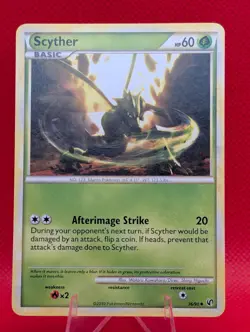 SCYTHER 36/90 UC HGSS UNDAUNTED POKEMON LP SCYTHER - Image 1