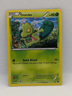 TREECKO 001/012 HOLO P MCDONALD'S PROMOS 2015 POKEMON HOLO LP TREECKO - Image 1