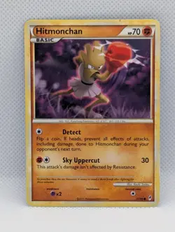 HITMONCHAN 57/95 C CALL OF LEGENDS POKEMON MP HITMONCHAN - Image 1