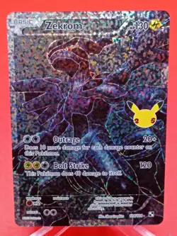Zekrom 114/114 Celebrations Classic Collection Near Mint Pokemon TCG - Image 1