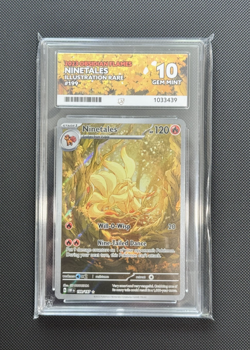 Pokemon TCG | Ninetales GEM MINT ACE 10 Low Pop | Obsidian Flames 199/197 - Image 1