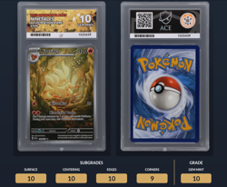 Pokemon TCG | Ninetales GEM MINT ACE 10 Low Pop | Obsidian Flames 199/197 - Image 3