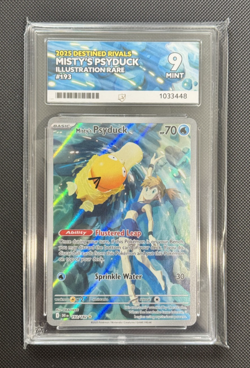 Pokemon TCG Mint ACE 9 | Misty's Psyduck 193 | Destined Rivals Illustration Rare - Image 1