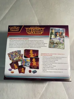 Pokemon TCG: Scarlet & Violet Obsidian Flames Elite Trainer Box Factory Sealed - Image 2