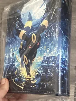 Pokemon Sammelkarten Album Ordner Nachtara Umbreon Moon Art TCG Binder400 Karten - Image 4