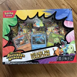 Pokemon TCG: Mega Evolution-Ascended Heroes First Partners Deluxe Pin Set SEALED - Image 1