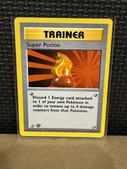 1999 Pokemon Base Set - Super Potion - 1st Edition Ungraded 90/102 - Image 1