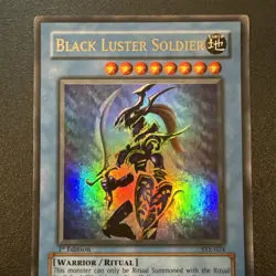 2004 Yu-Gi-Oh! BLACK LUSTER SOLDIER Starter Deck Yugi Evolution 1st Edt #SYE-024 - Image 2