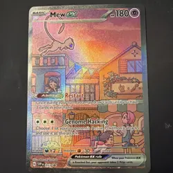 Mew ex SVP 053 Sv: Scarlet & Violet Promo Cards Holo English 2023 NM - Image 1