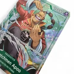 Scratchmen Apoo EB01-015 Alternate Art One Piece Card English - Image 3