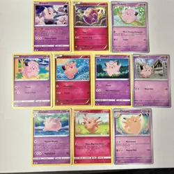 Clefairy & Clefable Pokemon Card Lot x10 - Generations / BREAKpoint & More - Image 1