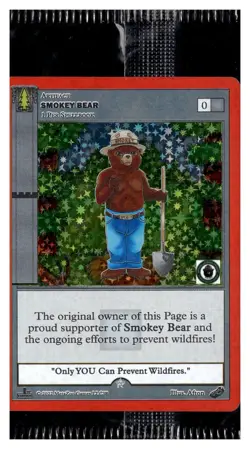 Metazoo Wilderness Smokey Bear Holo Promo Card Sealed Target Exclusive 2022 D9C - Image 1