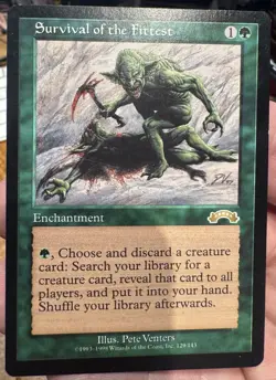 Wizards of the Coast MTG Survival of the Fittest Exodus Rare - Lightly played - Image 1