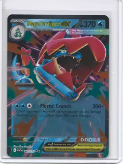 Mega Feraligatr ex 043/217 Double Rare Ascended Heroes Pokemon Near Mint - Image 1
