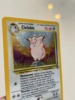 Clefable Jungle set Pokemon 1/64 Holo LP NM condition. Rare! - Image 2
