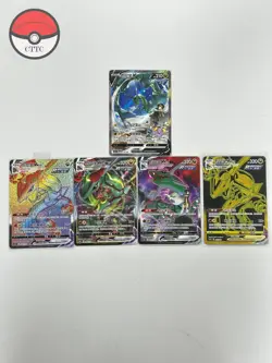 5Pcs IN STOCK Pokemon S-Chinese Rayquaza Collection Set NM - Image 1