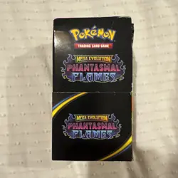 Pokemon TCG Phantasmal Flames Half Booster Box unSealed English Brand New - Image 1