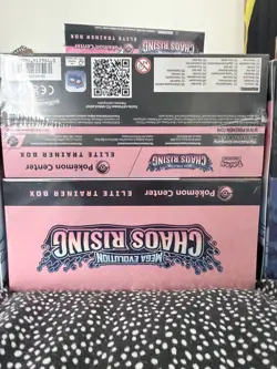4x Pokemon TCG Chaos Rising Pokemon Center PC ETB Elite Trainer Box ✅ IN HAND - Image 4