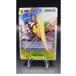 Bandai One Piece CCG Borsalino EB04-058 Egghead/Navy Super Rare Holo - Image 1