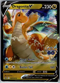Dragonite V SWSH235 SWSH: Sword & Shield Promo Cards - Pokemon Card - NM - Image 1