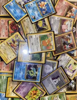 Pokemon Cards Lot Bulk Holos Rares Vintage Childhood Binder Packs Chaos Rising - Image 1