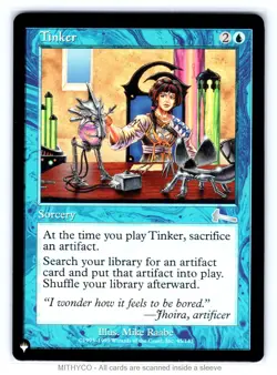 MTG Tinker The List Reprints NM - Image 1