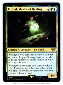 MTG Elrond, Master of Healing Universes Beyond: The Lord of the Rings: Tales of - Image 1