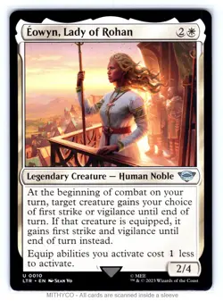MTG Eowyn, Lady of Rohan Universes Beyond: The Lord of the Rings: Tales of Middl - Image 1