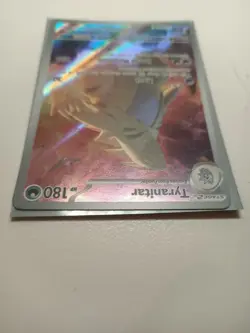 Pokemon TCG Tyranitar - Paldea Evolved 222/193 Holo Illustration Rare - Image 4
