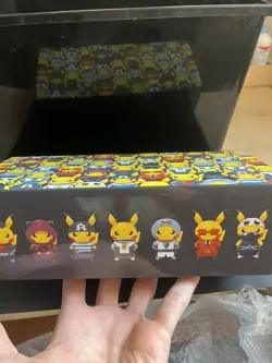 2016 Pokemon Center Team Skull Pikachu Poncho Sun & Moon Empty Box - Image 4