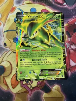 Pokemon Virizion EX 9/101 PLB Plasma Blast NM / LP - Image 1