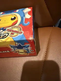 Pokemon Magikarp & Gyarados Pikachu Poncho Empty Box - Image 3