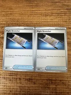 Night Stretcher 61/64 Uncommon Trainer Item SV: Shrouded Fable NM/M Pokemon X 2 - Image 1