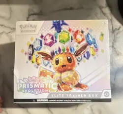 Pokemon TCG Elite Trainer Box Scarlet & Violet Prismatic Evolutions Eevee 2025 - Image 1