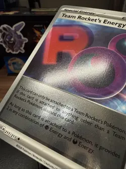 Team Rocket's Energy 217/217 Reverse Holo Ascended Heroes Pokemon TCG NM - Image 2