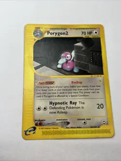 POKEMON TCG AQUAPOLIS PORYGON2 28/147 - HP RARE - Image 1