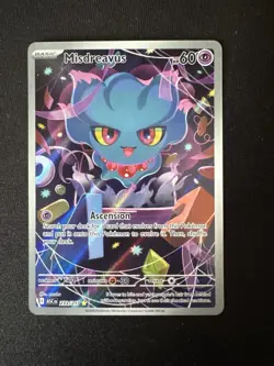 Misdreavus 233/217 Pokemon TCG Ascended Heroes Illustration Rare NM PACK FRESH - Image 1