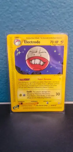 Pokemon TCG Electrode 8/147 Aquapolis Rare Non-Holo E-Reader Vintage NM - Image 1